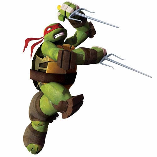 Teenage Mutant Ninja Turtle - Rafael Wall Decal